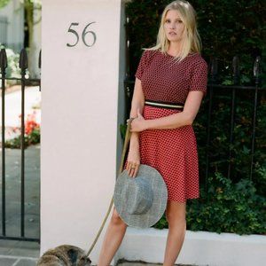 Anthropology Amici Colorblocked Dress